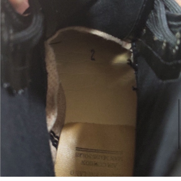 DR MARTENS Velvet Vintage 90s Grunge Boots - Picture 7 of 7